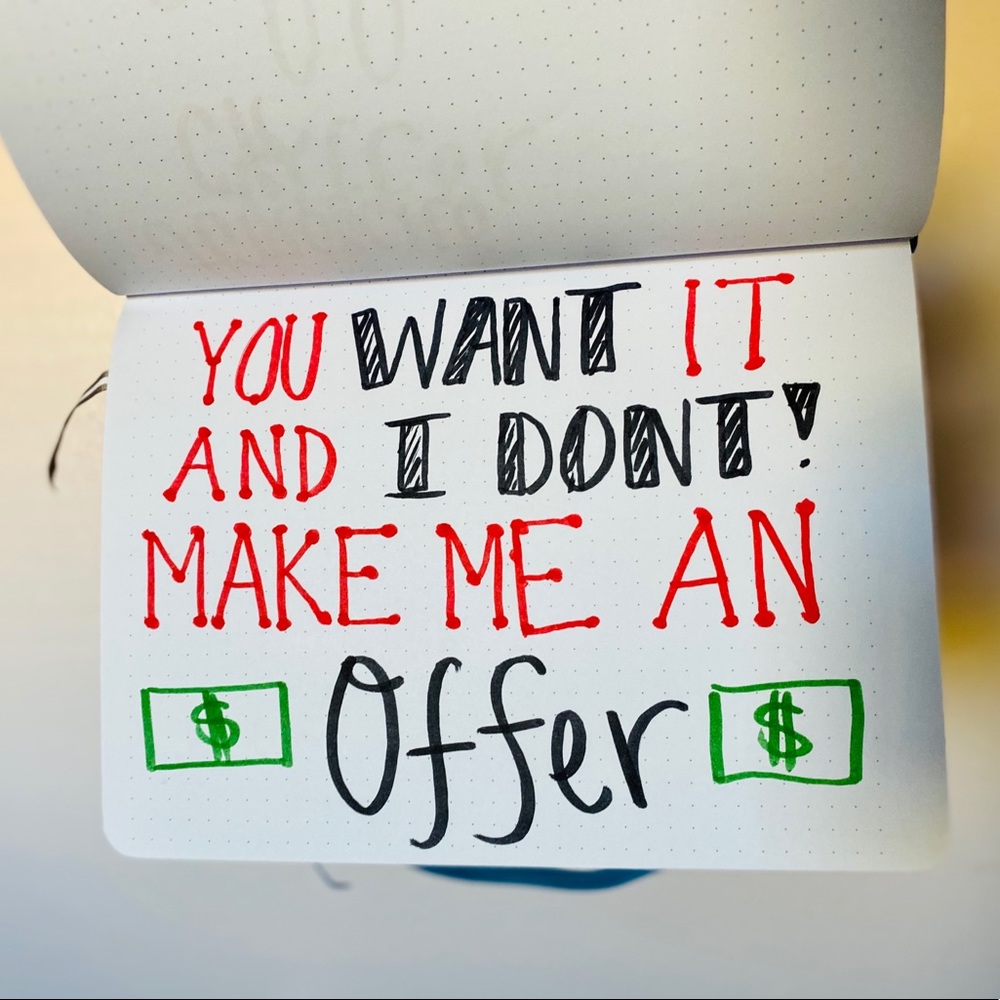 OFFER$ ALWAYS WELCOME! 😁 Closet clean out!